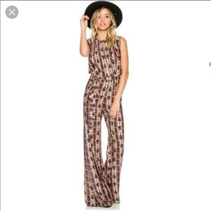 Novella royale Lana jumpsuit in brown moonshine